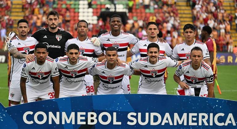 São Paulo visitou o Tolima e empatou em 0 a 0 nesta terça-feira (2)