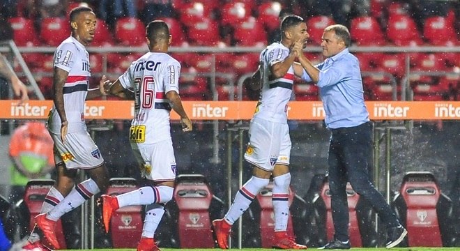 Tréllez marcou seu primeiro gol pelo São Paulo