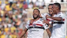 Rigoni desencanta, São Paulo vence o Mirassol e garante a 1ª posição