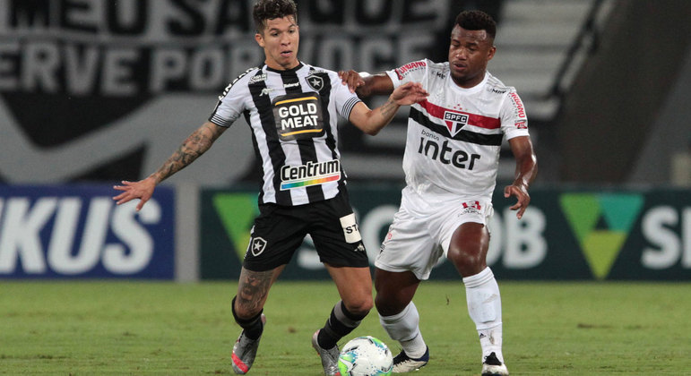 Última vez que as equipes se enfrentaram, o Botafogo venceu por 1 a 0