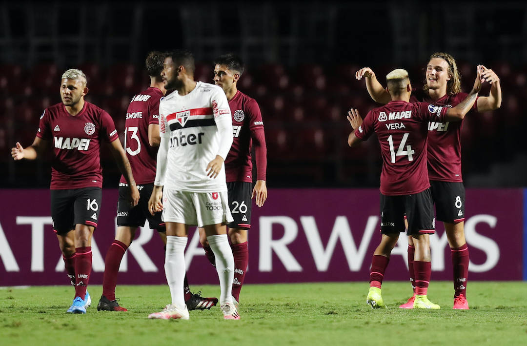 A 23ª eliminação desde 2012. São Paulo caiu diante do Lanús, em pleno Morumbi