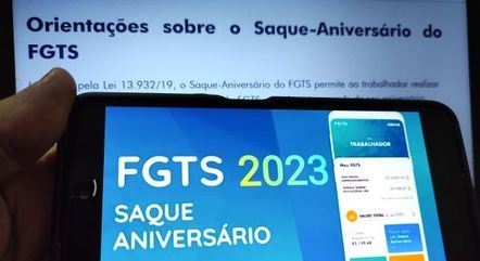 Ministro defende fim do saque-aniversário do FGTS