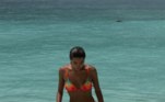 Em dezembro de 2022, Sasha atacou de sereia enquanto aproveitava as águas de um mar cristalino. Ela estava com um biquíni neon, estampado e colorido, de amarrações