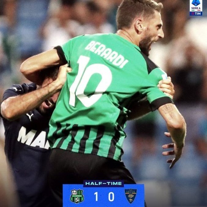 Sassuolo 1 X 0 Lecce
