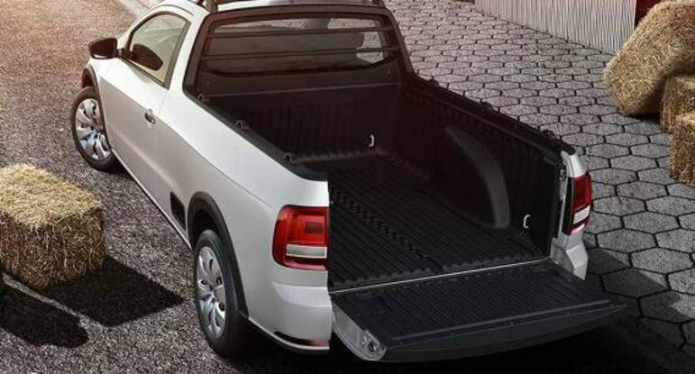 Saveiro cabine simples: R$ 90.190