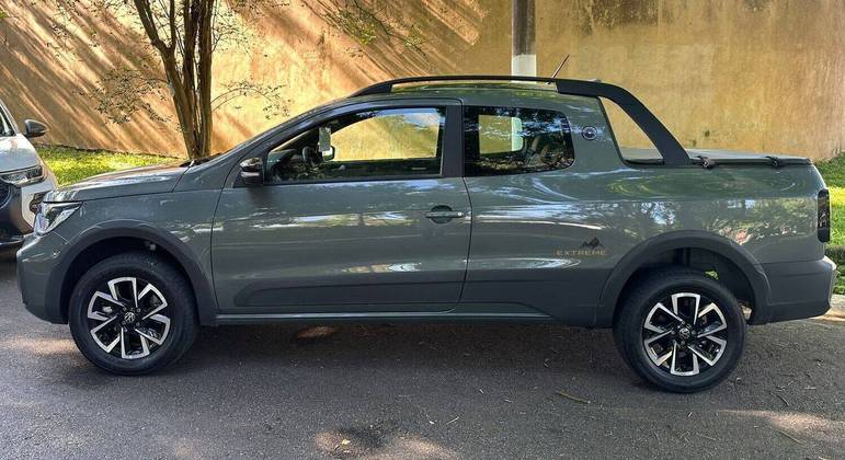 Saveiro Extreme tem só duas portas e ganha adereços exclusivos da versão Extreme