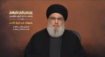 'Estamos envolvidos nesta batalha desde 8 de outubro', disse líder do Hezbollah