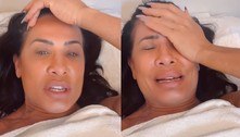 Scheila Carvalho faz massagem modeladora e reclama da dor: 'Hoje está brabo'