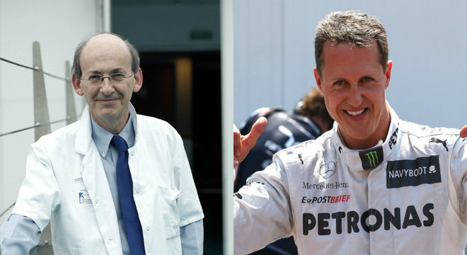 Phillipe Menasché é o responsável pelo tratamento de Schumacher em Paris
