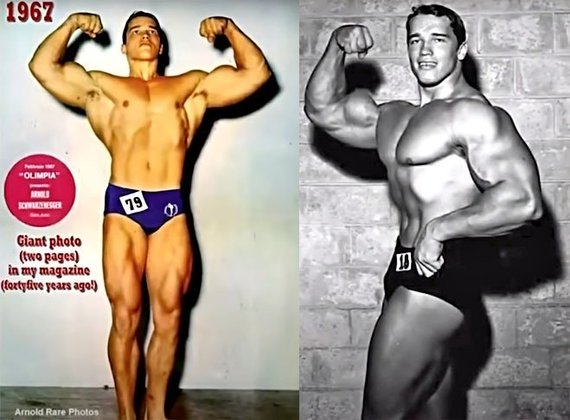 Schwarzenegger conseguiu excelência nesse ramo, tornando-se uma referência, campeão em concursos de fisiculturismo. Ele foi Mr.Olympia sete vezes. 