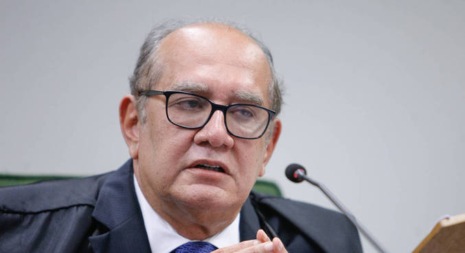 O ministro Gilmar Mendes, durante sessão da 2ª turma realizada por videoconferência