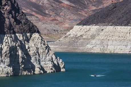 Em 2014, Lago Mead tinha perdido 39% do volume de água