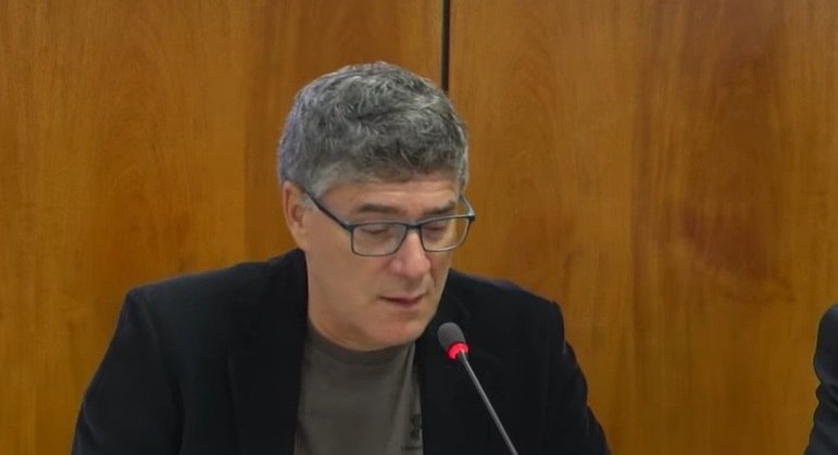 Secretário de Fazenda durante sorteio do Nota Legal