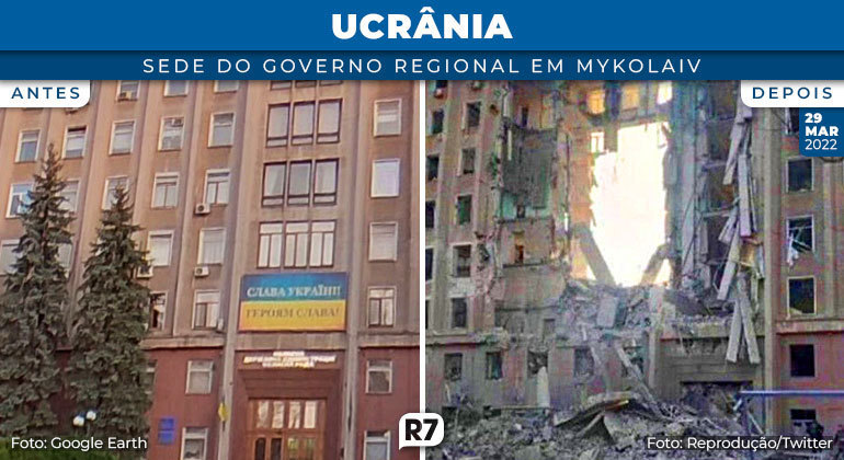 Sede do governo regional em Mykolaiv