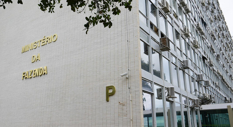 Sede do Ministério da Fazenda, na Esplanada dos Ministérios, em Brasília