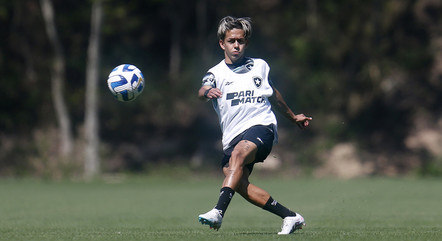 Segovia durante treino do Botafogo