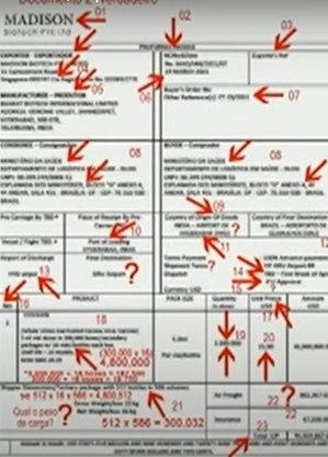Segunda invoice, errada do início ao fim
