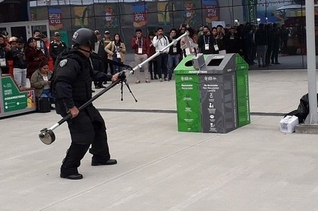 Simulação de atentado da polícia peruana