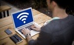 Segurança rede Wi-Fi conexão
