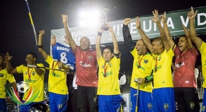 A seleção brasileira foi terceira colocada no Mundial do México, em novembro