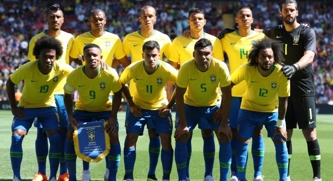 SeleÃ§Ã£o Brasileira no amistoso prÃ©-Copa contra a CroÃ¡cia