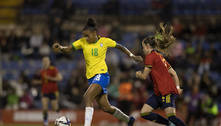 Seleção feminina empata com a Espanha em amistoso preparatório para Copa América
