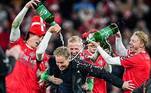 Dinamarca - A Dinamarca apresentou um bom futebol na sempre complicada Eliminatória Europeia e conquistou a sua vaga