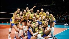 Com virada incrível, Brasil bate Japão e vai à semifinal do Mundial de Vôlei