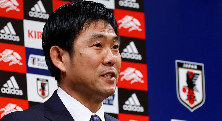 Técnico Hajime Moriyasu é o primeiro a anunciar os jogadores convocados para a Copa
