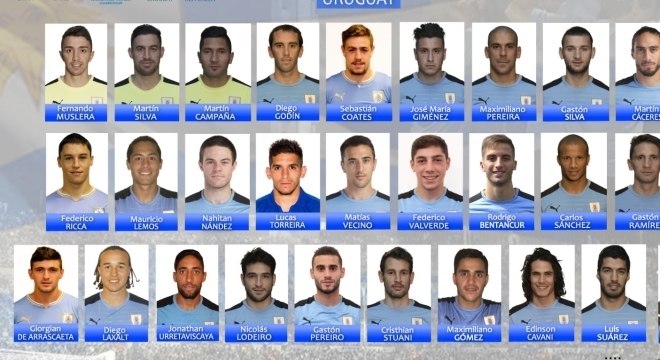 Tabárez convoca 27 jogadores para amistosos do Uruguai em ...