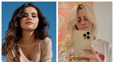 Antes e depois da mudança de visual de Selena Gomez