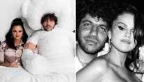 Selena Gomez rebate críticas sobre relacionamento com Benny Blanco (Montagem R7/Divulgação/Reprodução/Instagram)