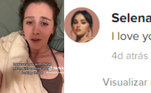 Selena também comentou 'eu te amo' em um TikTok de uma mulher dizendo que era neutra em relação à briga que envolve as três celebridades, mas que virou fã de Selena depois de ver tantos ataques das 'mean girls' (meninas malvadas, em tradução para o português) direcionadas à cantora