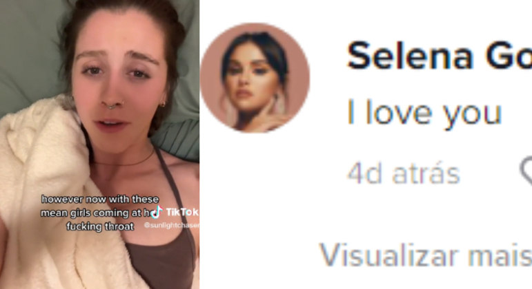 Selena também comentou 