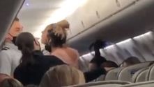 Mulher é detida após se recusar a usar máscara em voo SP-Rio