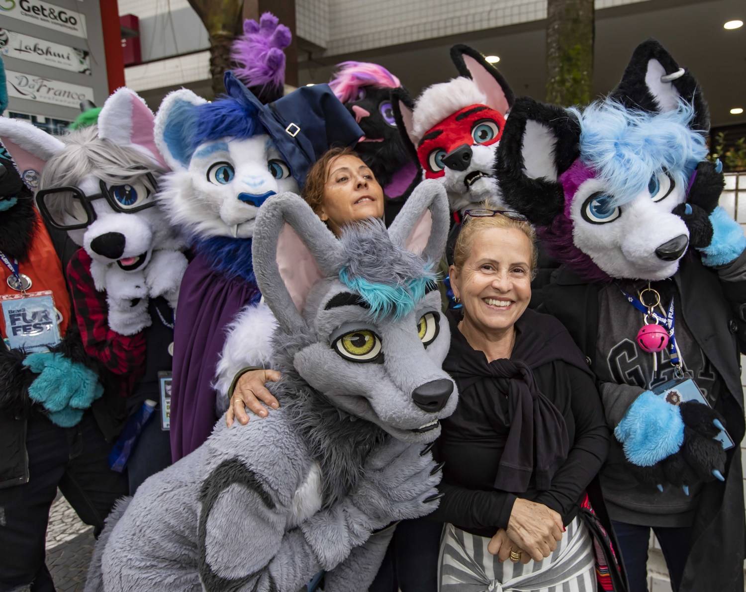 Sem medo e sem delírio: visitamos a maior convenção furry do Brasil - Fotos  - R7 Hora 7