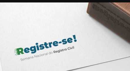 
Semana Nacional do Registro Civil acontece de 8 a 12 de maio

