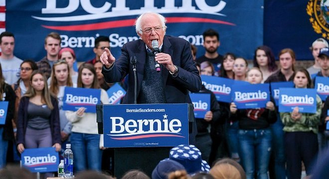 Sanders conseguiu apertada vitória na primária democrata de New Hampshire