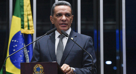 Senador Mecias de Jesus em discurso no plenário