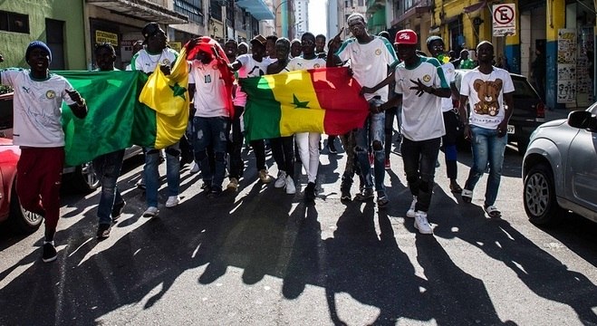 Grupo caminhou por ruas do centro de São Paulo para comemorar vitória