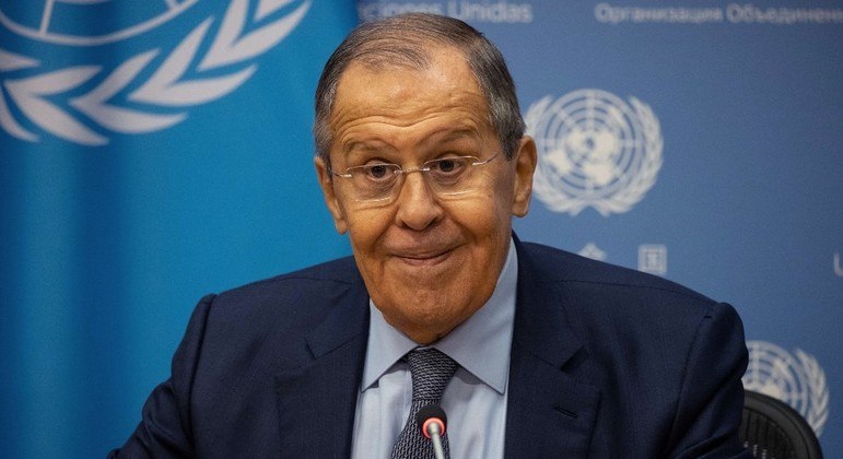Ministro das Relações Exteriores da Rússia, Serguei Lavrov, discursou na ONU neste sábado

