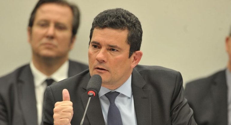 O ex-juiz e ex-ministro Sergio Moro, que se filiou ao Podemos nesta quarta-feira (10)