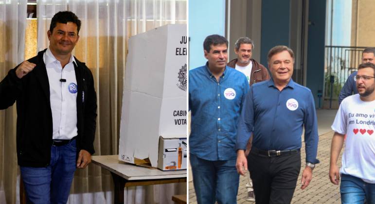 Sergio Moro e Alvaro Dias