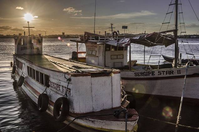 Sergipe, aracaju, mar, barcos, pesca, pescador