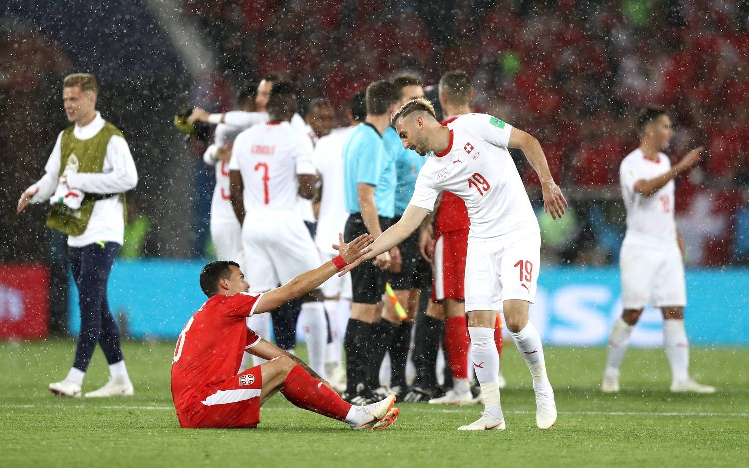 Copa 2018 Veja As Fotos Mais Bonitas De Servia X Suica Fotos R7 Copa 2018