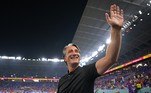 O técnico da Suíça, Murat Yakın