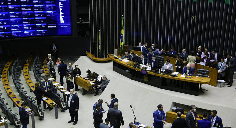 Sessão no Congresso
