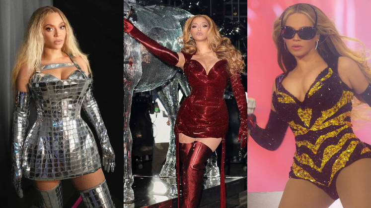 A Renaissance World Tour, nova turnê mundial da cantora Beyoncé, começou há um mês, e a artista já presenteou os fãs com mais de 20 looks exclusivos no palco. Fashionista, a celebridade apresentou ao público diversas tendências de moda para servir de inspiração. O R7 separou sete delas para você copiar; confira