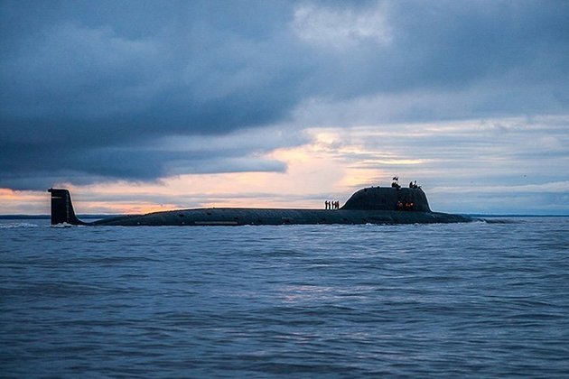 Severodvinsk - Submarino atômico da classe Iassen foi revelado em junho de 2014. Equipado com míssil Granat (análogo ao americano Tomahawk), que tem alcance de 3.000 km e pode ser equipado com ogivas nucleares. 