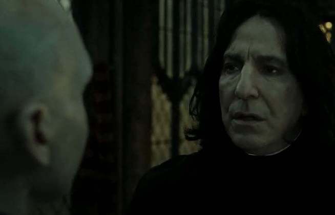 Severus Snape sempre foi identificado como frio, sombrio e que queria o mal de Harry. Porém, os últimos segundos do bruxo mostram que ele era tinha sentimentos nobres e era muito leal a Dumbledore. Harry passou a conhecê-lo de verdade. 